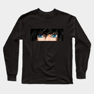 Blue Eyes Long Sleeve T-Shirt